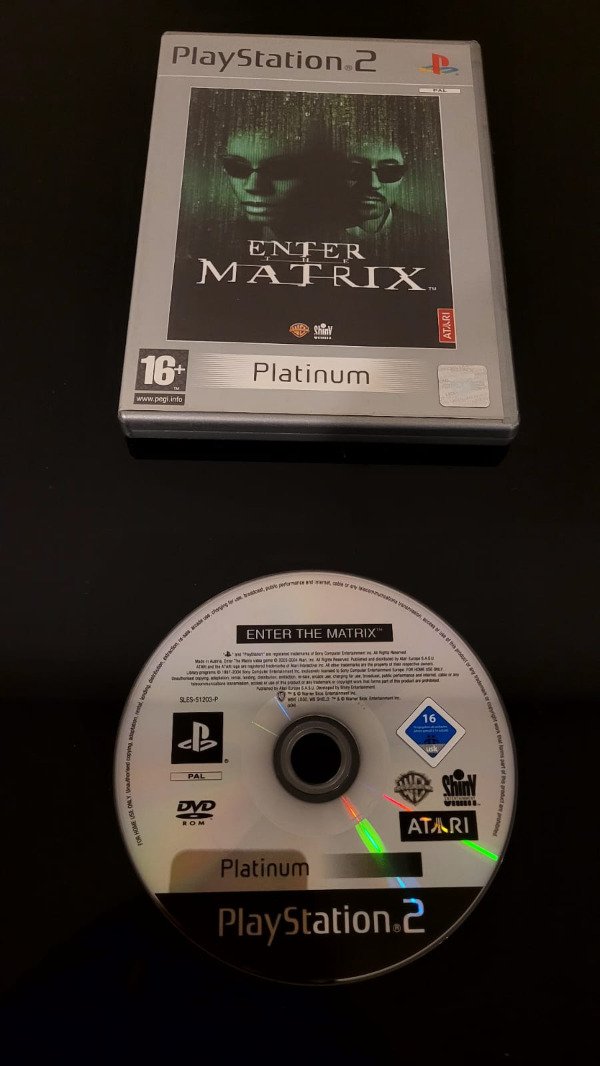 Producto - The Matrix PS2 Original Completo Con Manual PAL Platinum
