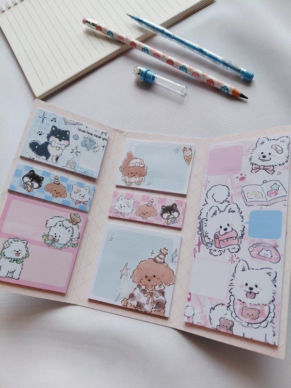 Producto - Carpeta con notitas Cute Puppy