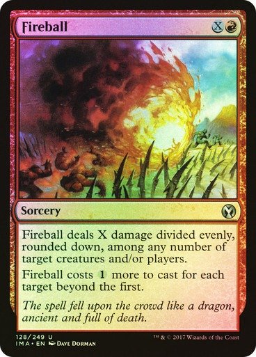 Producto - Fireball Foil  Iconic Masters