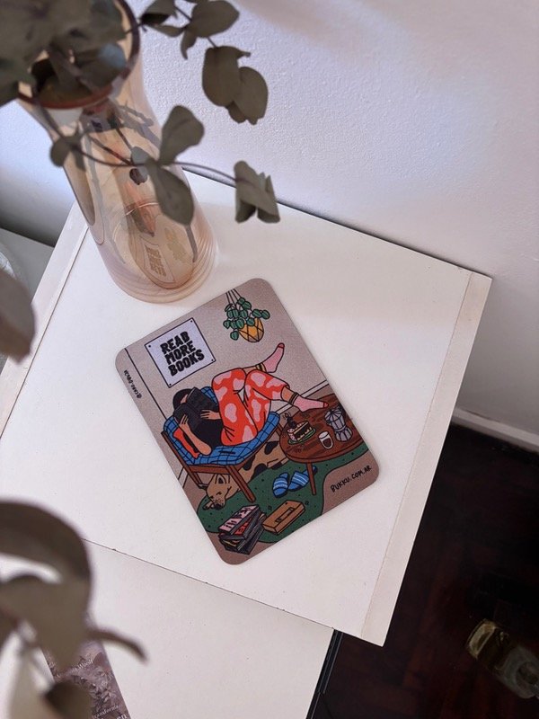 Producto - Mouse pad lector.