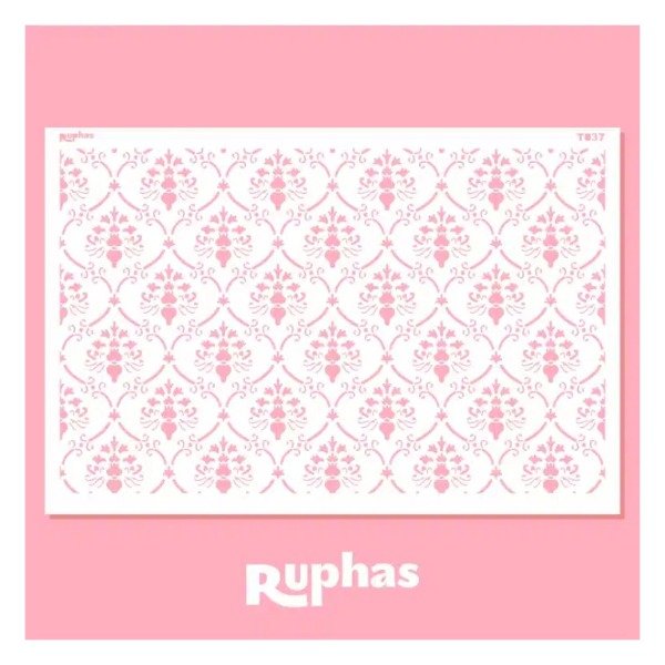 Producto - Stencil con dibujos de rombos