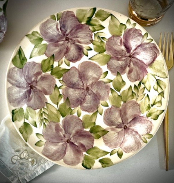 Producto - Plato principal violeta verde