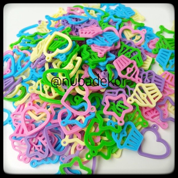 Producto - Tags Impresos en 3D x 50u