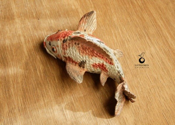 Producto - Pez Koi Escultura (Pieza de Autor) - 0