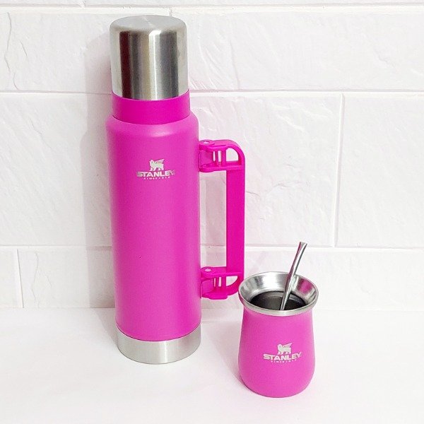 Producto - Set Termo Stanley 1.2Lts + Mate 260ml Fucsia