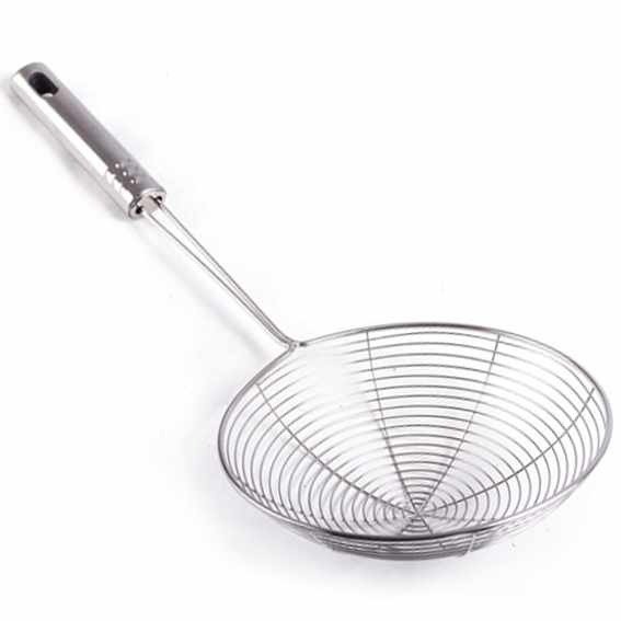 Producto - ESPUMADERA COLADOR MGO ACERO 21 X 46 CM CRYSTAL ROCK