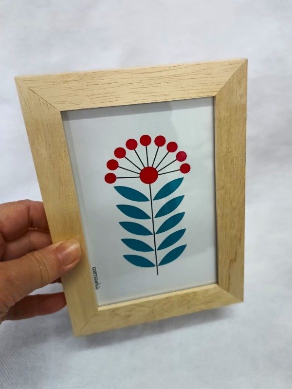 Producto - Cuadros "Gráficos" / Florcita Radial