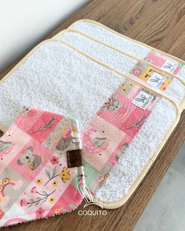 Producto - Kit x 3 Babitas y Bandana Patchwork