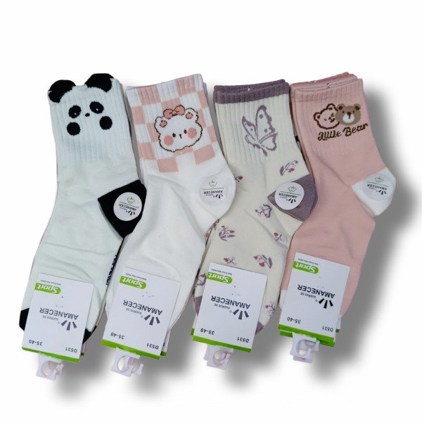 Producto - DOCENA CERRADA - Tenis Amanecer Animalitos Surtidos