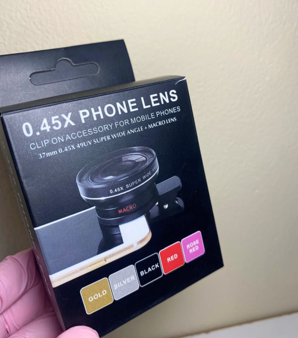 Producto - Lente macro para celular 0.45X