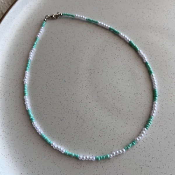 Producto - Choker Alfonsina - aqua