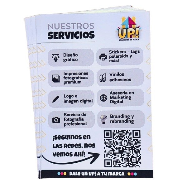 Producto - Folletos color - papel 120grs.