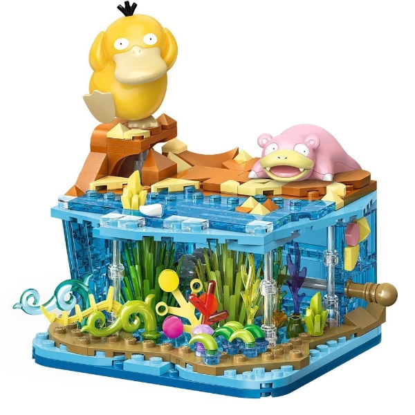 Producto - Simil Lego Pokémon Psyduck y Slowpoke Keeppley