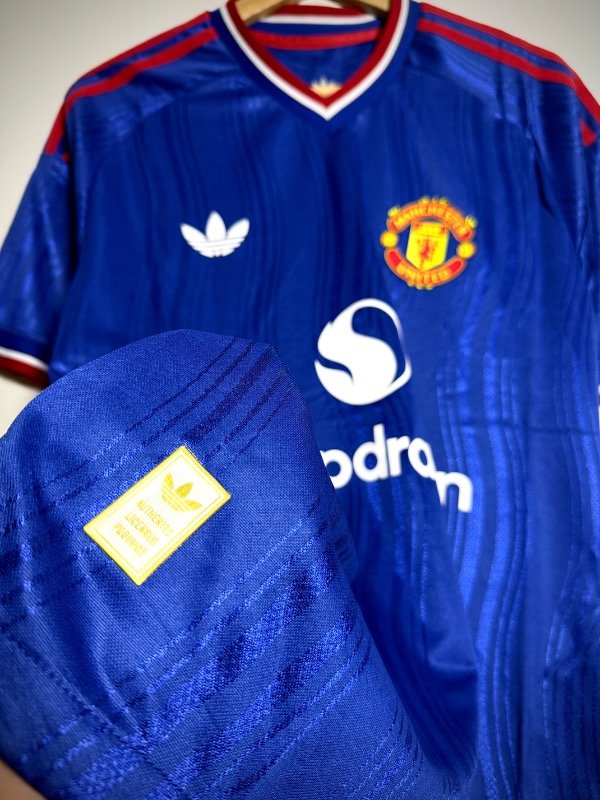 Producto - Manchester United Alternativa Azul 2026 Versión Jugador - 2