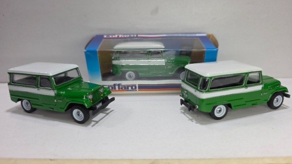 Producto - JEEP CARROZADO VERDE 1/64 - 0