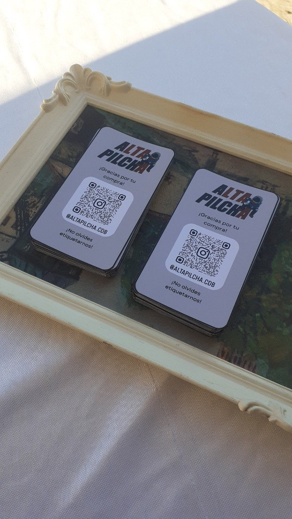 Producto - Tarjetas con qr - 1