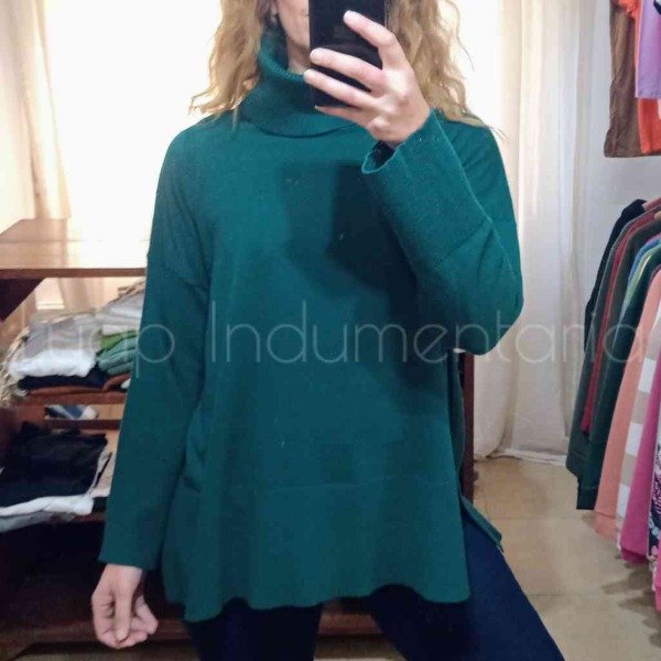 Producto - Polerón Lorna esmeralda
