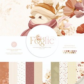 Producto - Pad de scrap grande Foglie base telada