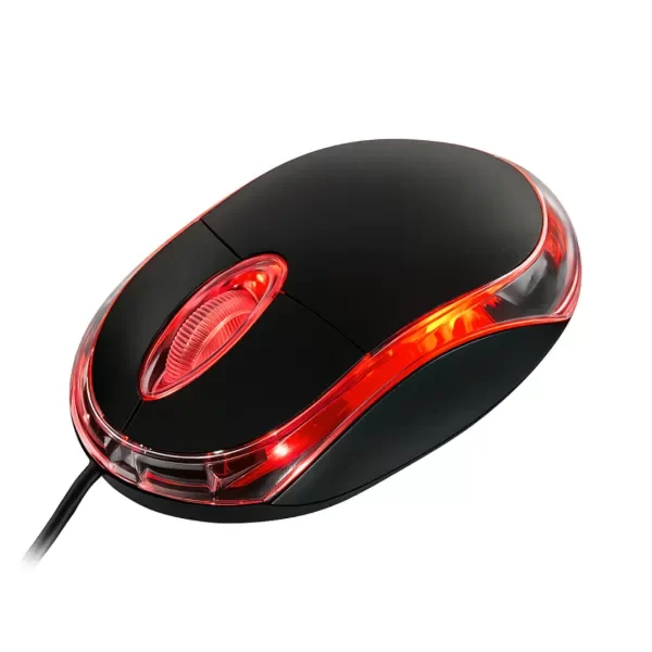 Producto - Mouse Óptico 800 Dpi Con Cable Conexión Usb 2.0 Luces Led