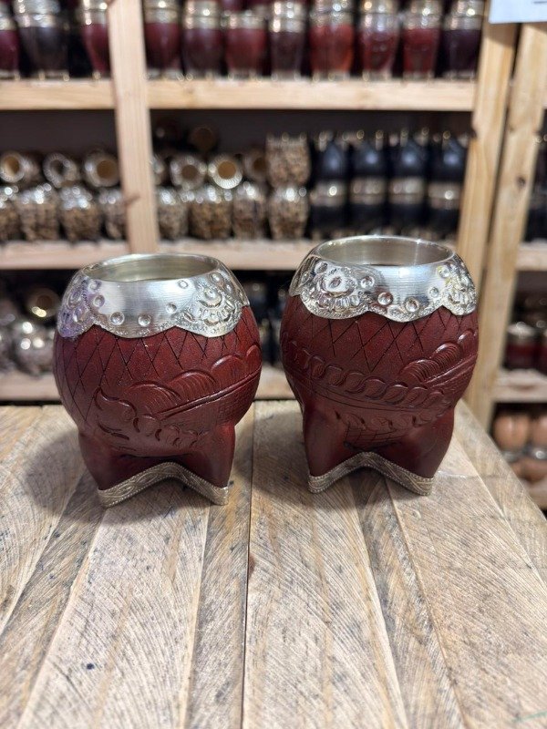 Producto - TORPEDO VIROLA DE ALPACA CALADA BORDO