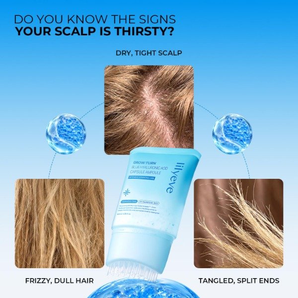 Producto - lilyeve Grow:Turn Blue Hyaluronic Acid Capsule Ampoule 100ml - 2