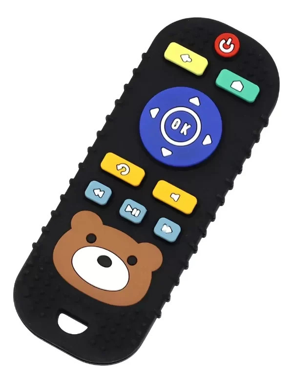 Producto - MORDILLO SILICONA CONTROL REMOTO NEGRO