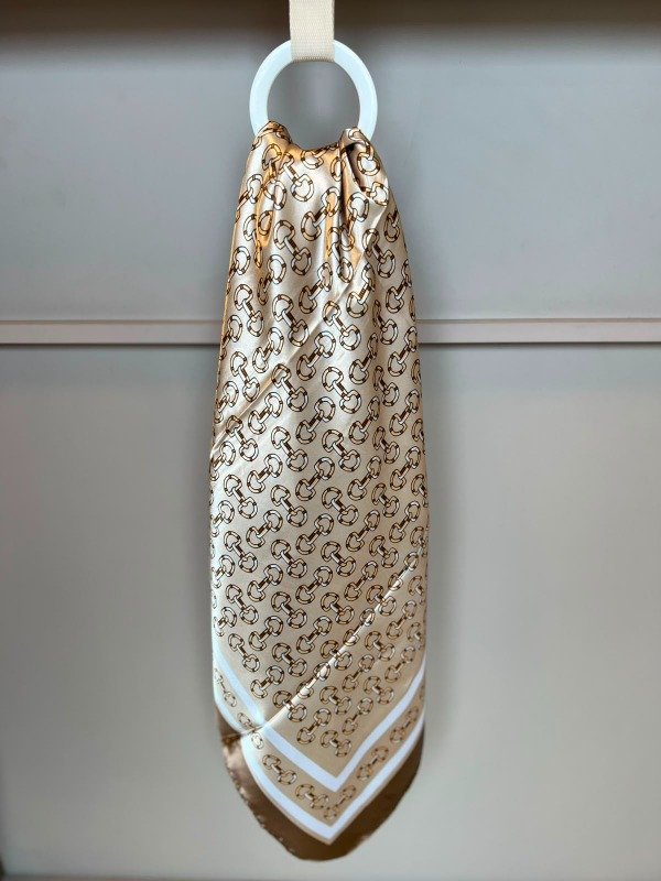 Producto - Maxi Pañuelo Estrib beige  -XL