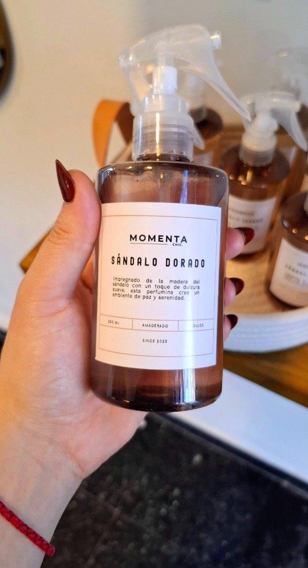 Producto - Sándalo Dorado by Momenta Chic