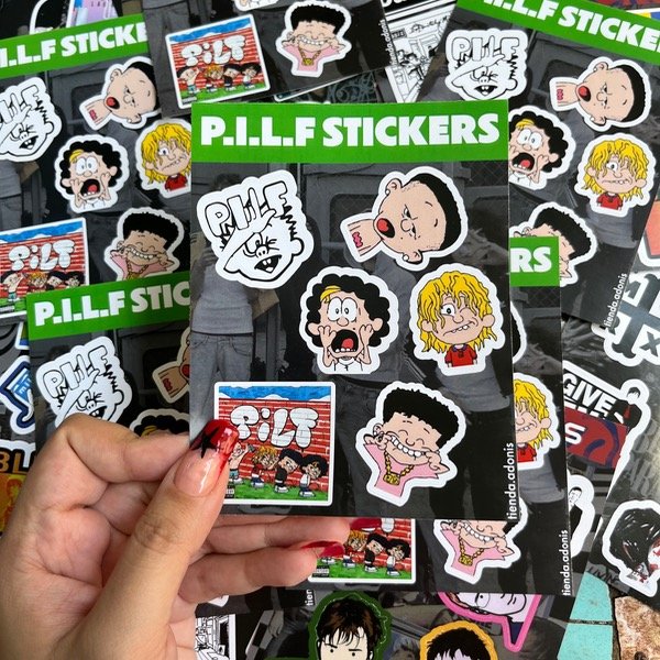 Producto - Plancha de stickers PILF