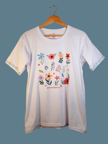 Producto - Remera Flores Vintage