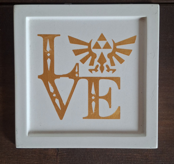 Producto - Bandeja Cuadrada Love Zelda