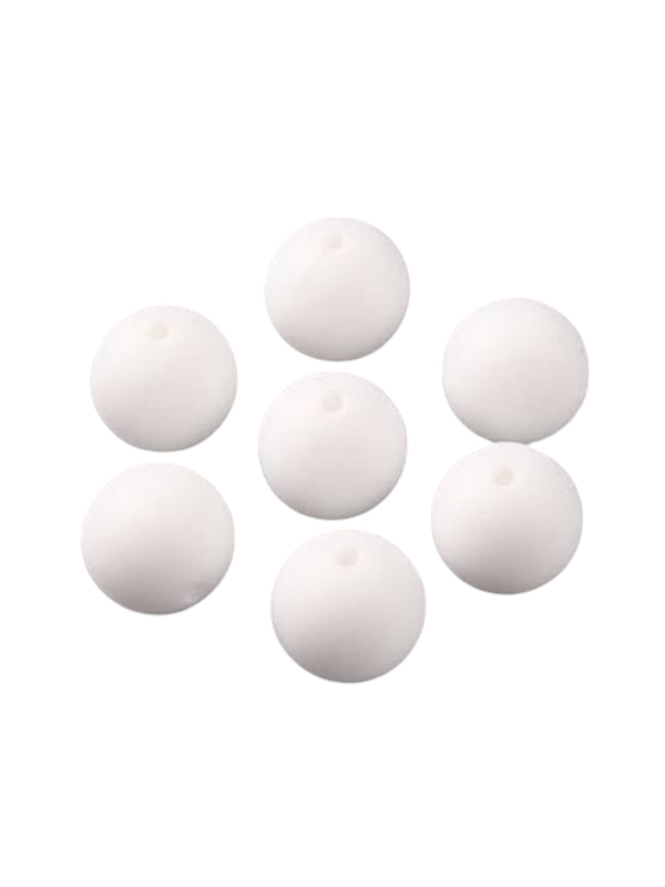 Producto - ESFERAS SILICONADAS BLANCO 15MM X UNIDAD