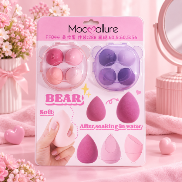 Producto - PACK ESPONJAS MOCOALLURE 4U FF044