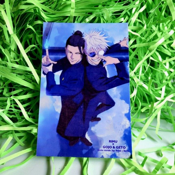 Producto - Postal/Print A6 "GOJO X GETO"