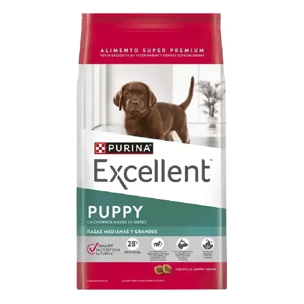 Producto - Alimento Excellent Perro Cachorro raza Mediana y Grande