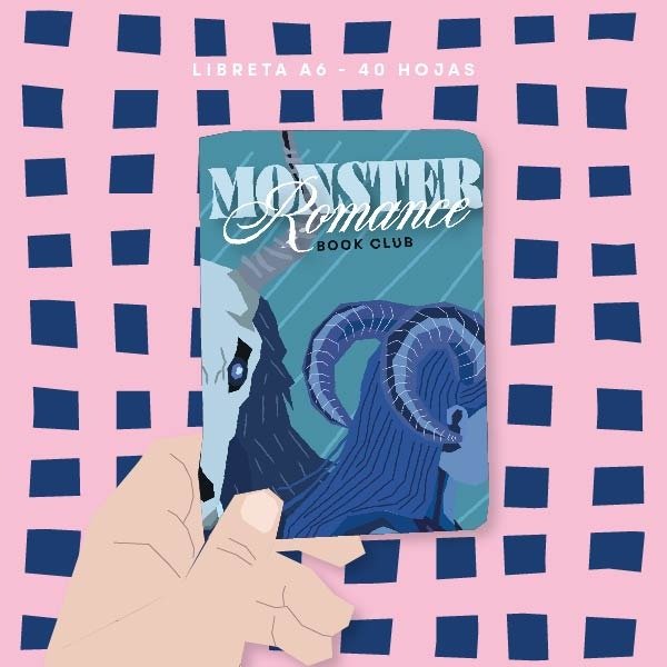 Producto - Libreta A6 - Monster Romance Book Club