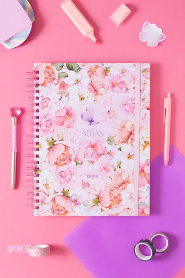 Producto - Mi PC Cuaderno A5 FULL - Rosas