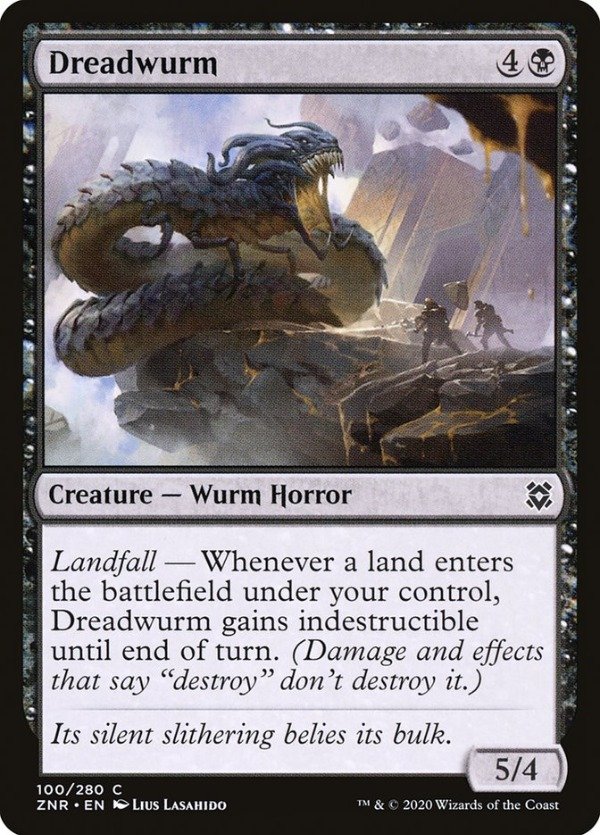 Producto - Dreadwurm  Zendikar Rising