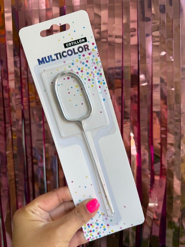 Producto - SPARKLE NUMERO 0 PLATEADO