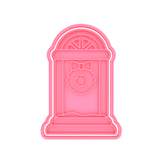 Producto - Cortante con Stamp Puerta Navidad