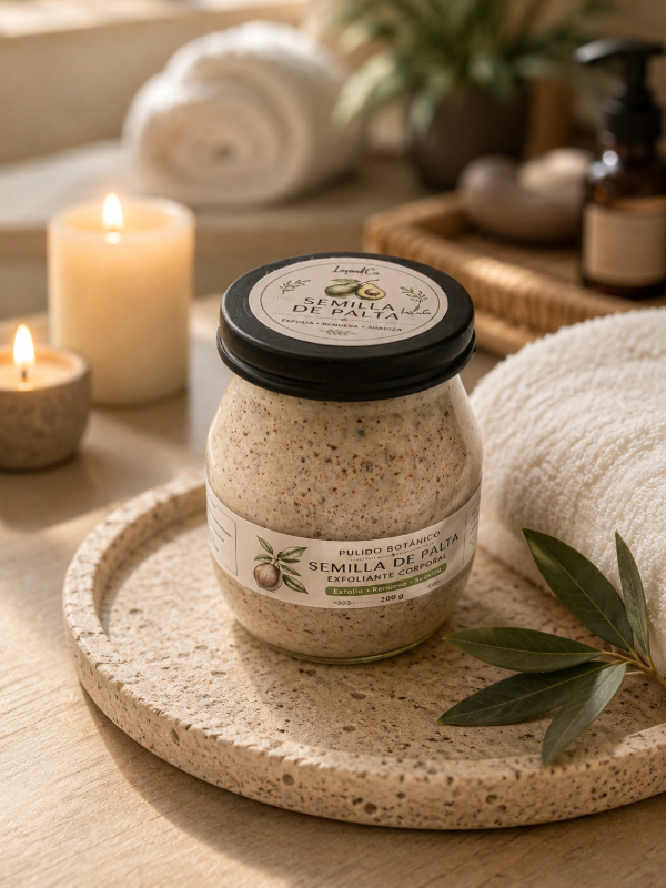 Producto - Pulido Botánico Exfoliante Corporal de Semilla de Palta