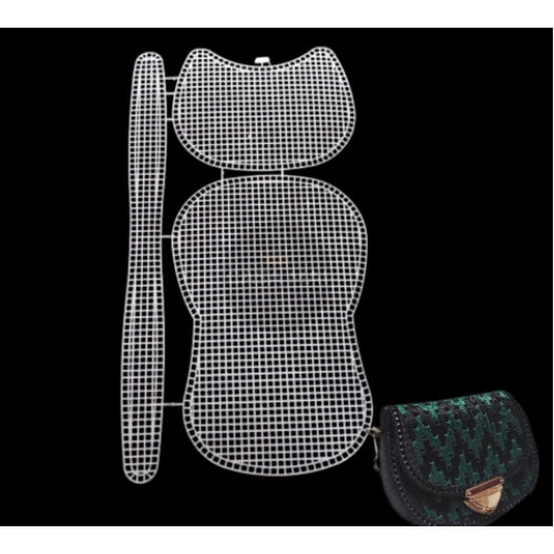 Producto - Canvas Plástico Cartera 42x19 cm (CM04) Refuerzo resistente para bolsos grandes