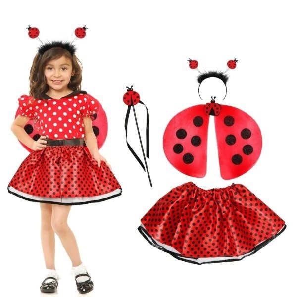 Producto - Disfraz Vaquita San Antonio alita+tutu+vincha+varita