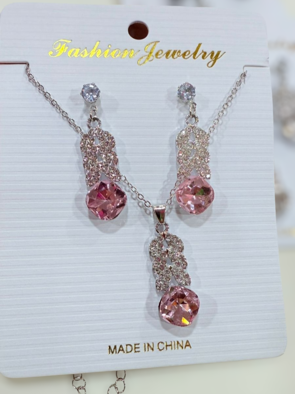 Producto - Set aros + cadenita Colgante