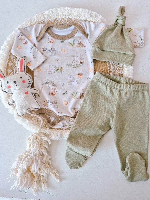 Producto - Set de nacimiento safari UNISEX