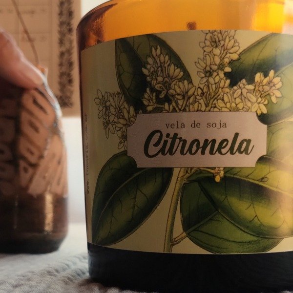 Producto - Vela de soja #Citronela
