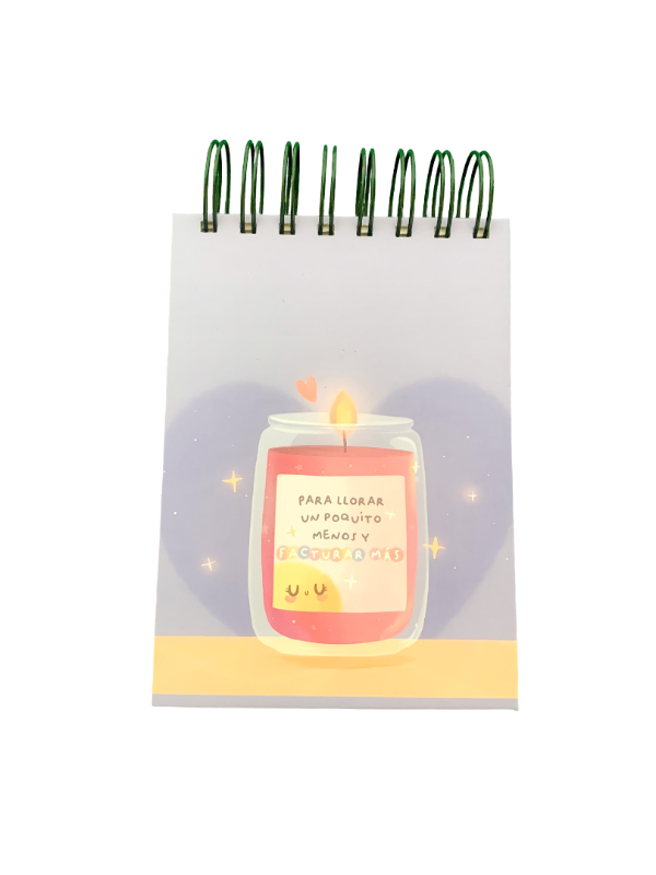 Producto - Cuaderno A6 Velita