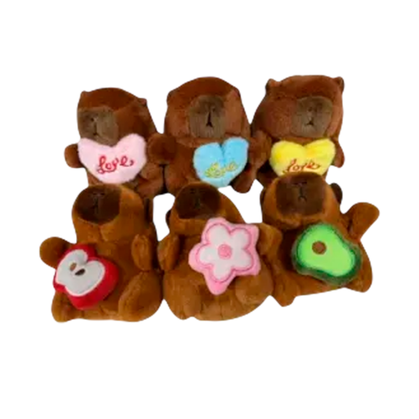 Producto - LLAVERO PELUCHE CAPIBARA