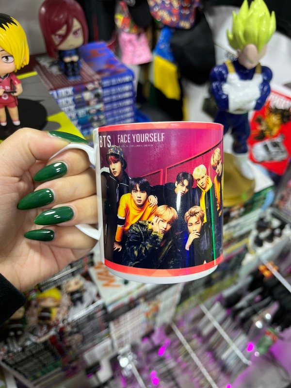 Producto - Taza BTS polímero logo