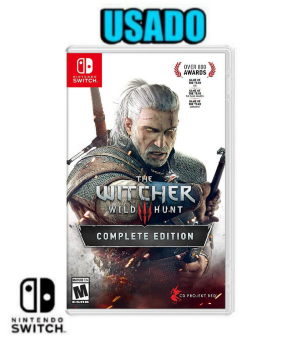 Producto - The Witcher 3 Wild Hunt Edición Completa Juego usado Nintendo Switch